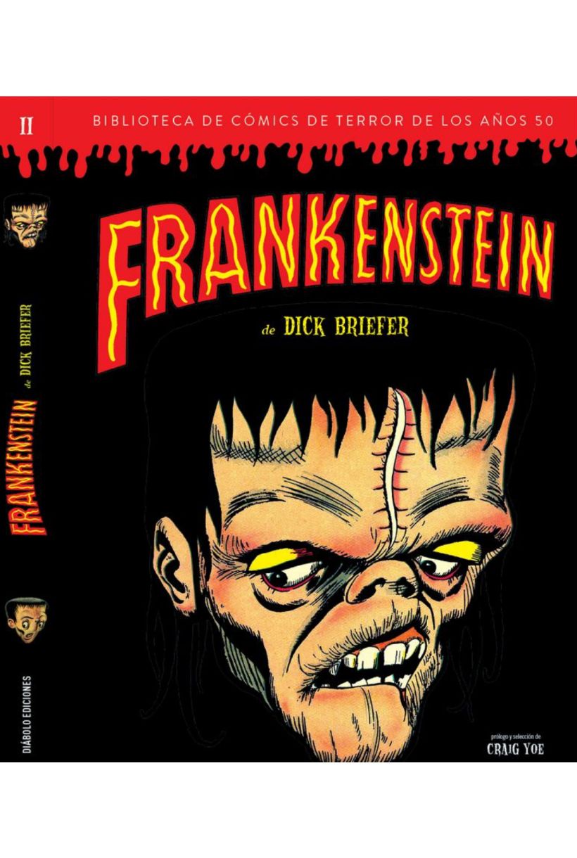 Biblioteca de terror de los años 50, Vol. 02 - Frankenstein de Dick Briefer