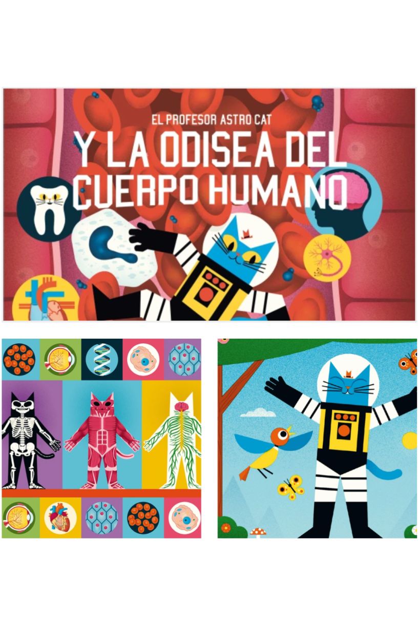 El Profesor Astro Cat y la odisea del cuerpo humano