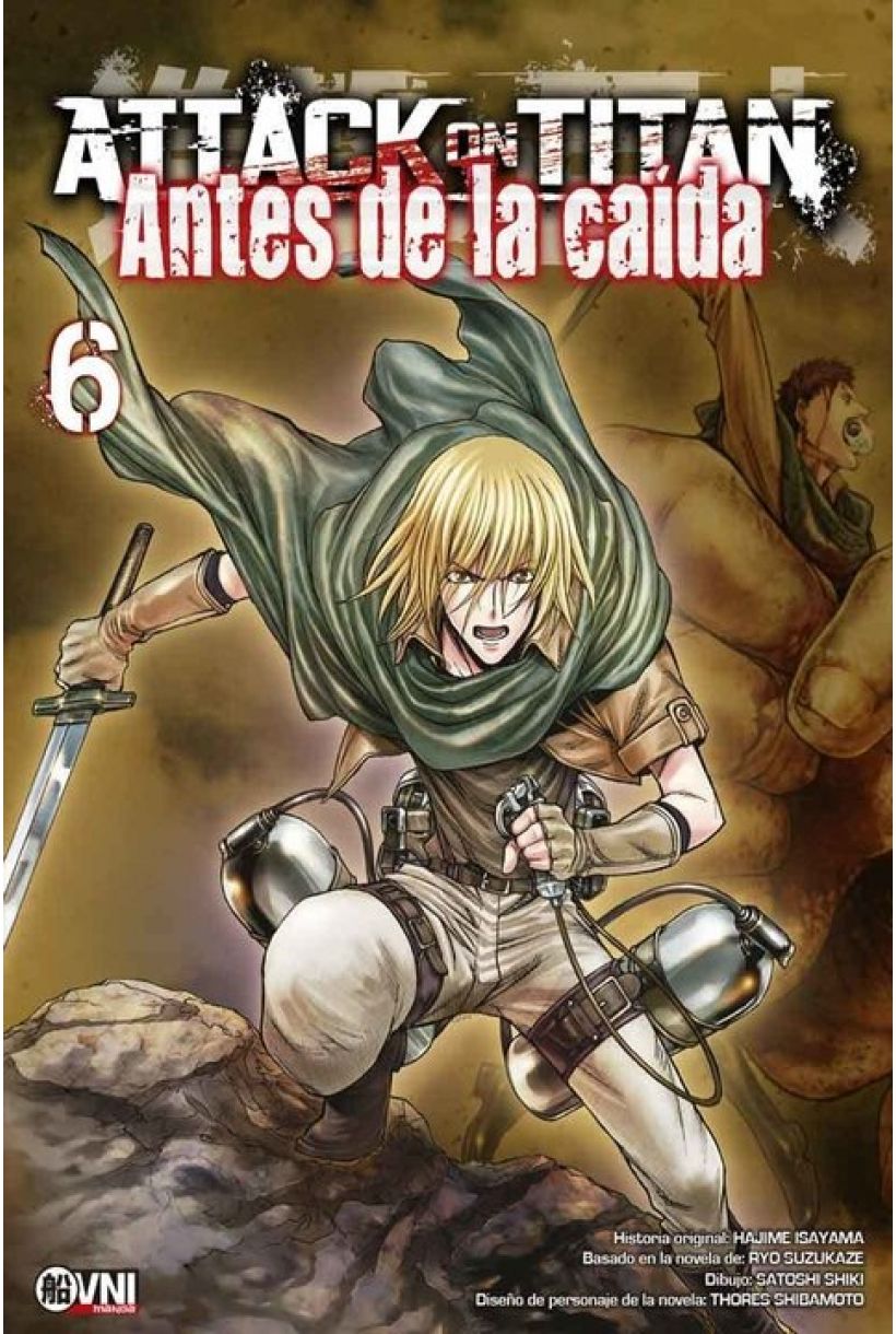 Attack on titan: ANTES DE LA CAÍDA 06