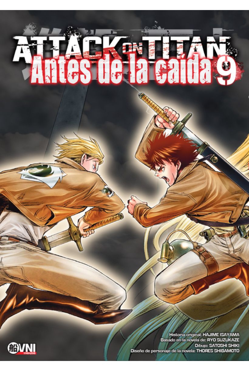 Attack on titan: ANTES DE LA CAÍDA 09