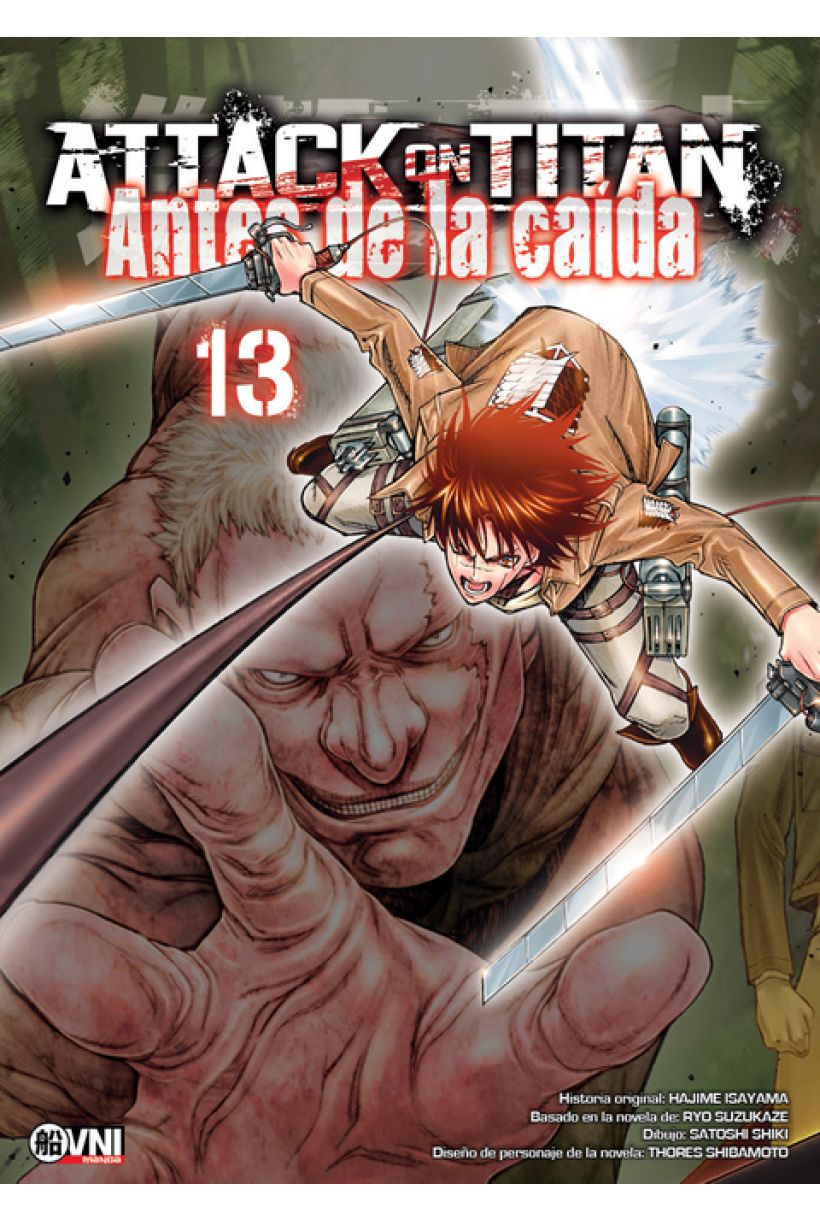 Attack on titan: ANTES DE LA CAÍDA 13