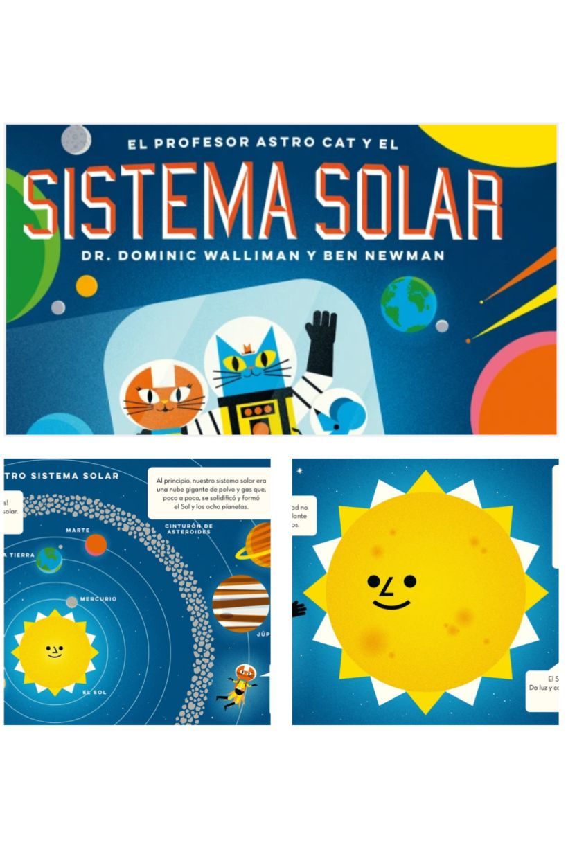 El profesor Astro Cat y el sistema solar