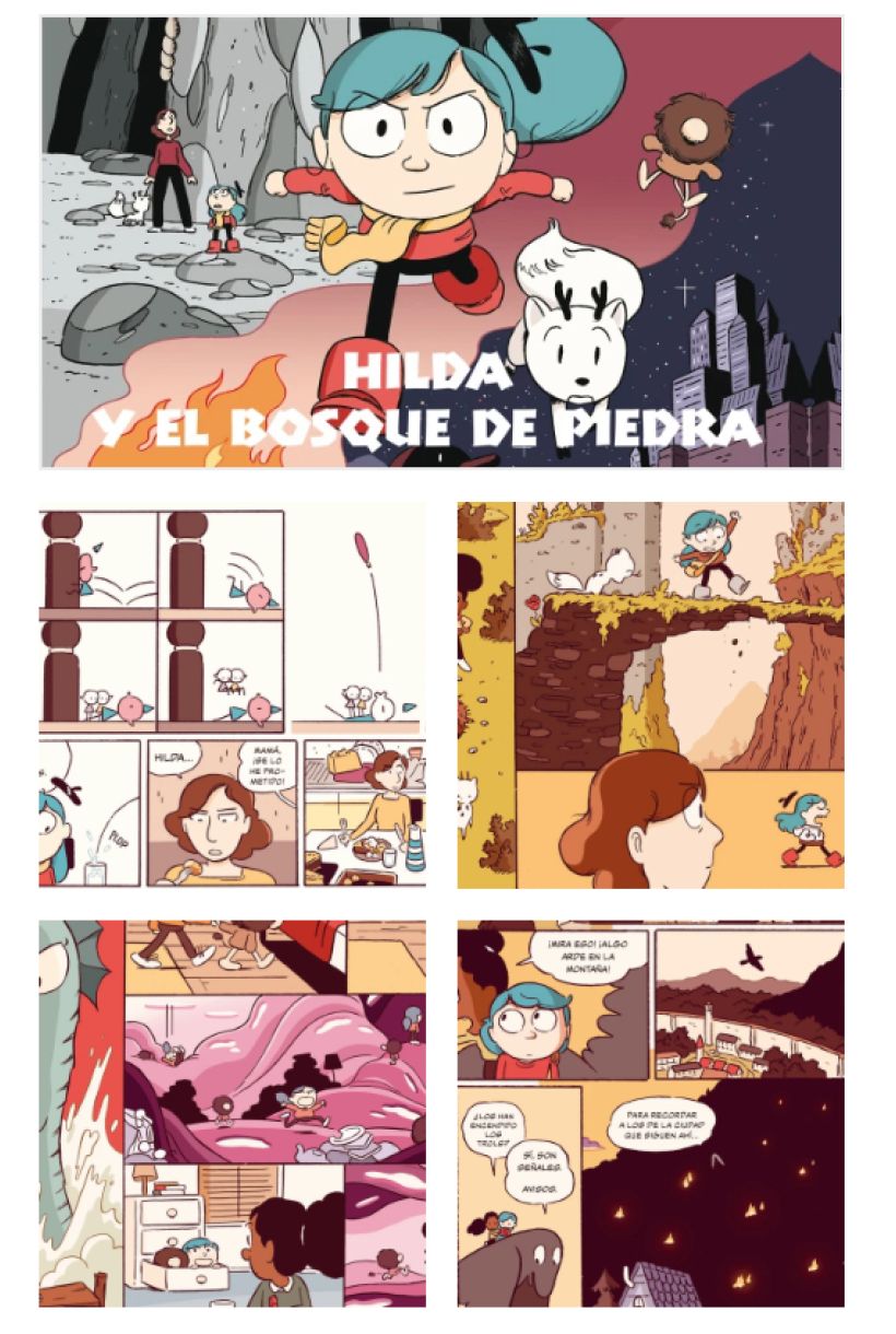 HILDA y el bosque de piedra