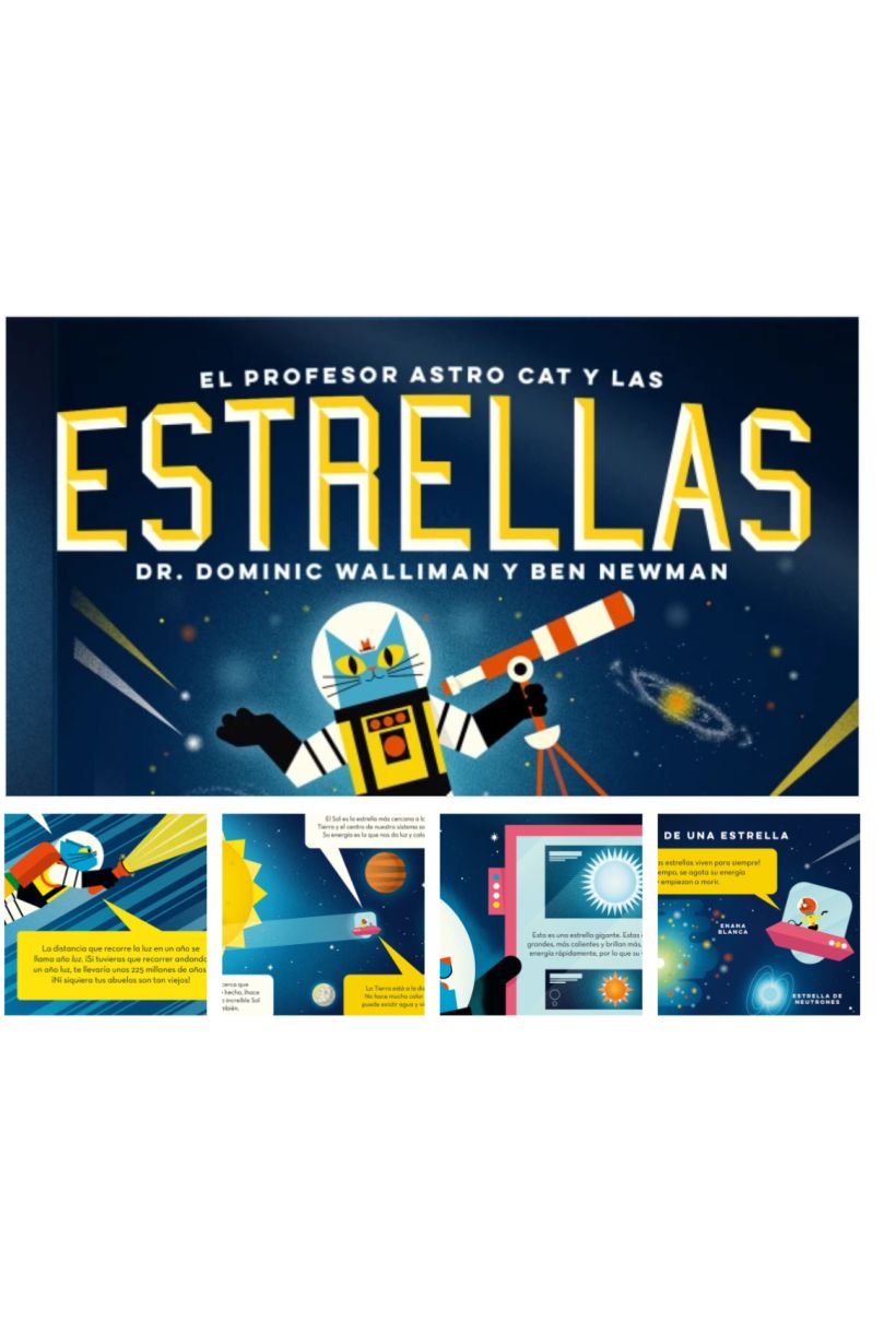 El Profesor Astro Cat y las estrellas