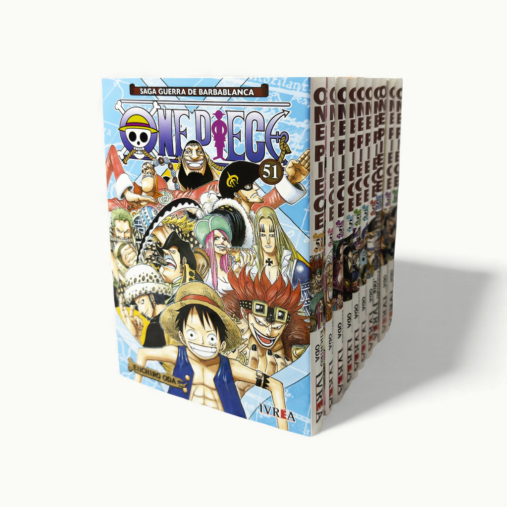 One Piece (6º Arco "Guerra de Barbablanca" completo - 10 tomos)