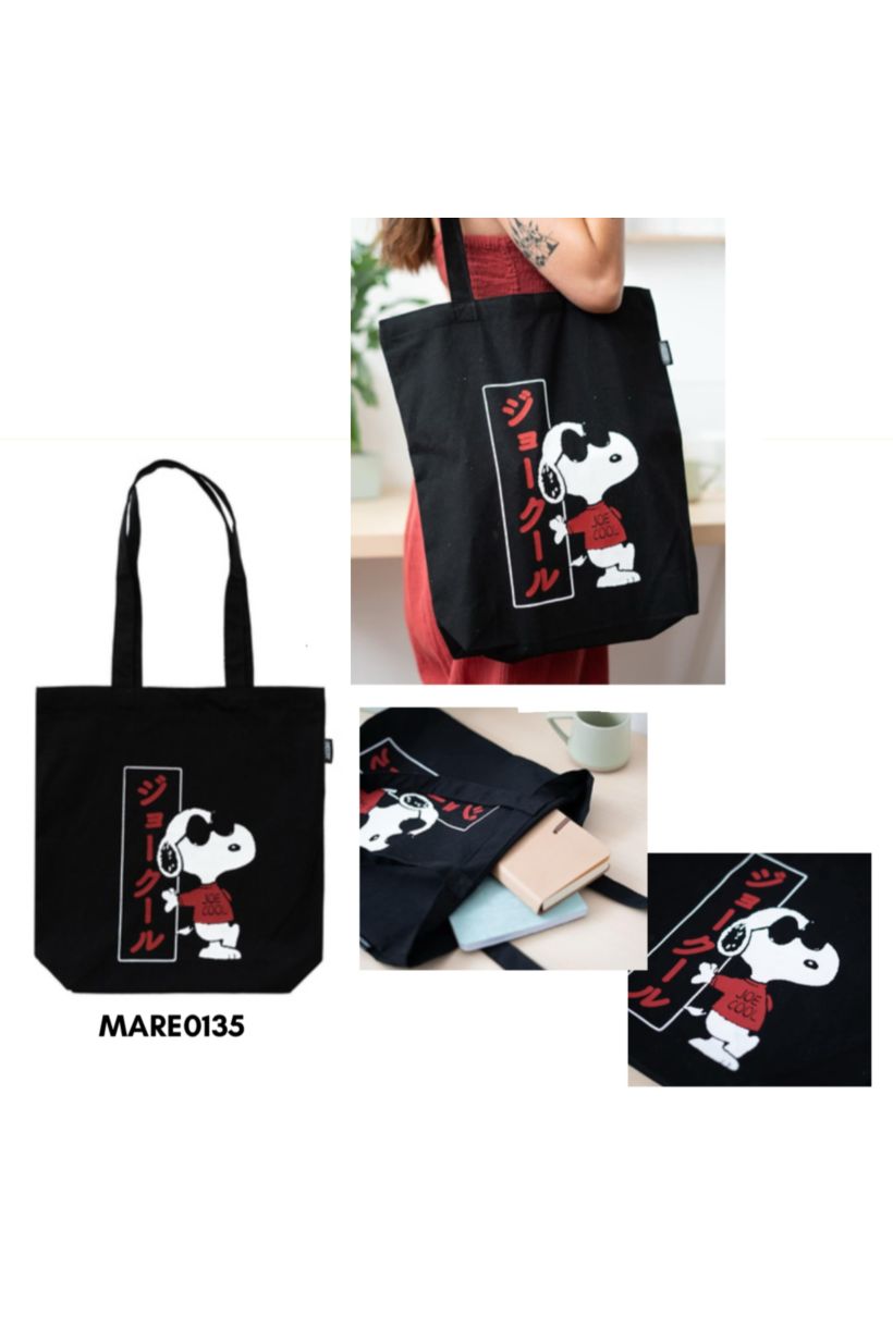 BOLSO DE TELA SNOOPY JOE COOL