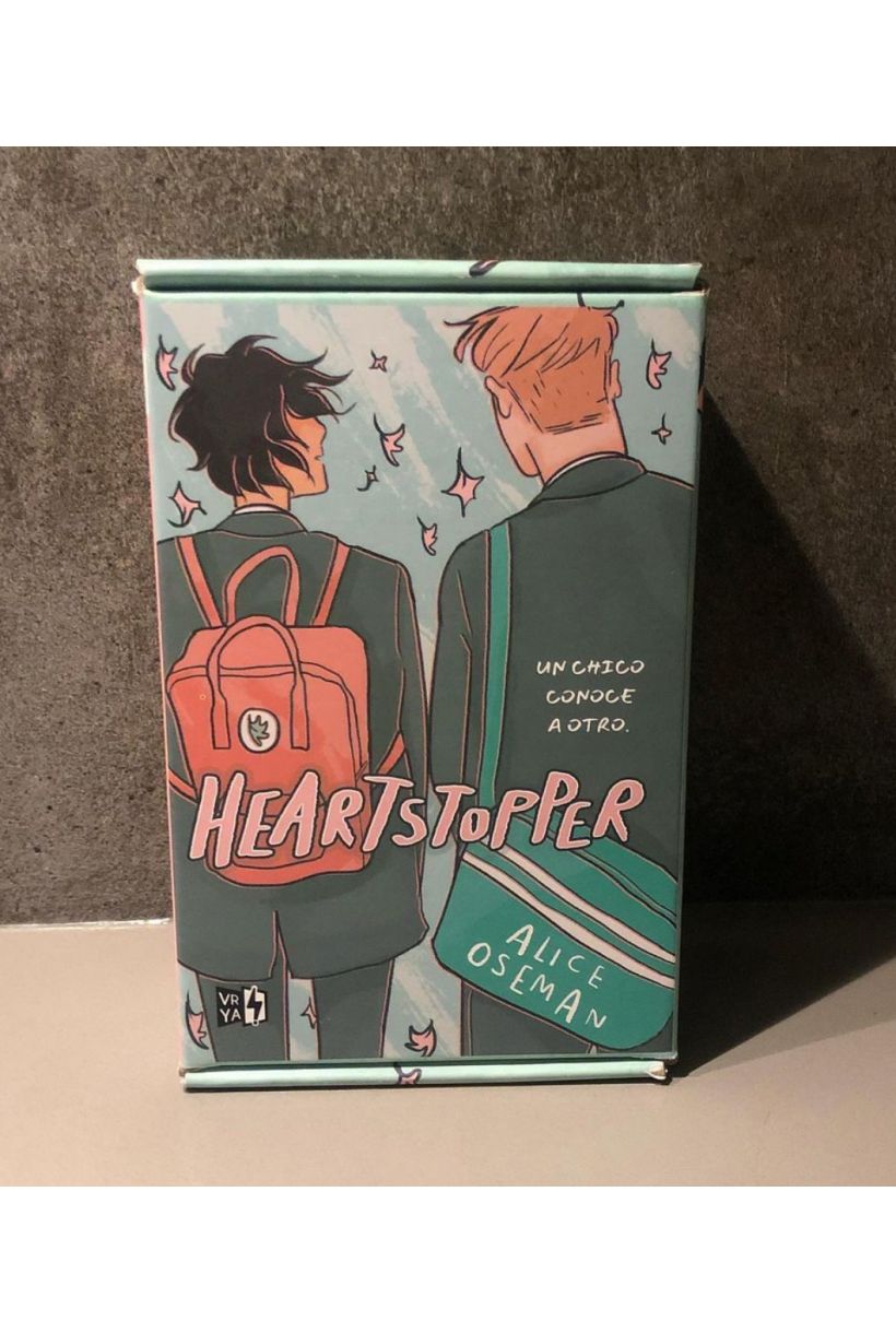 Heartstopper (Box con 4 tomos y una bolsa de regalo)