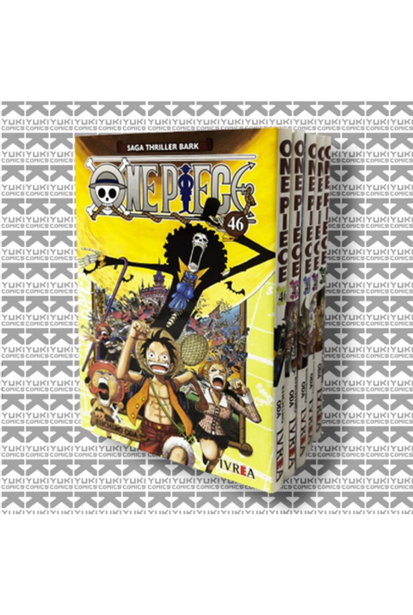 One Piece (5º Arco "Thriller Bark" completo - 5 tomos)