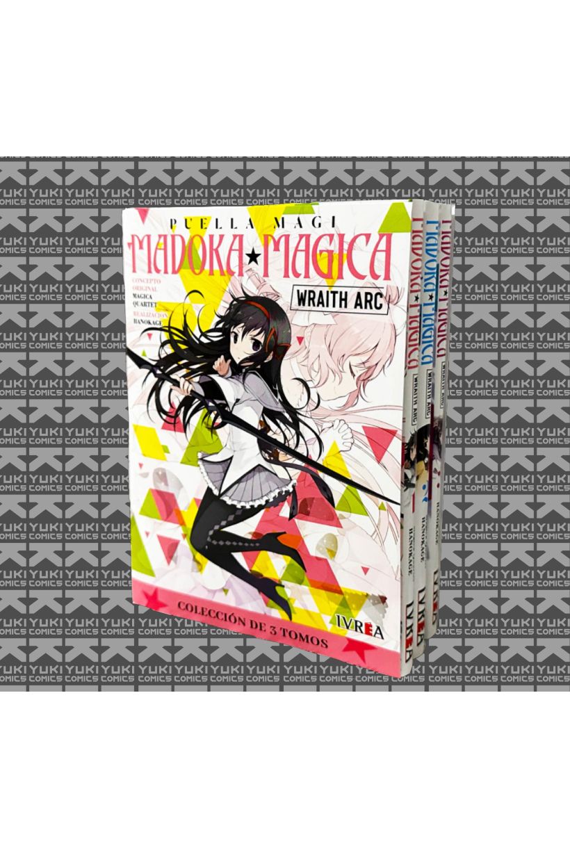 Madoka mágica: Wraith Arc (pack serie completa - 3 tomosj