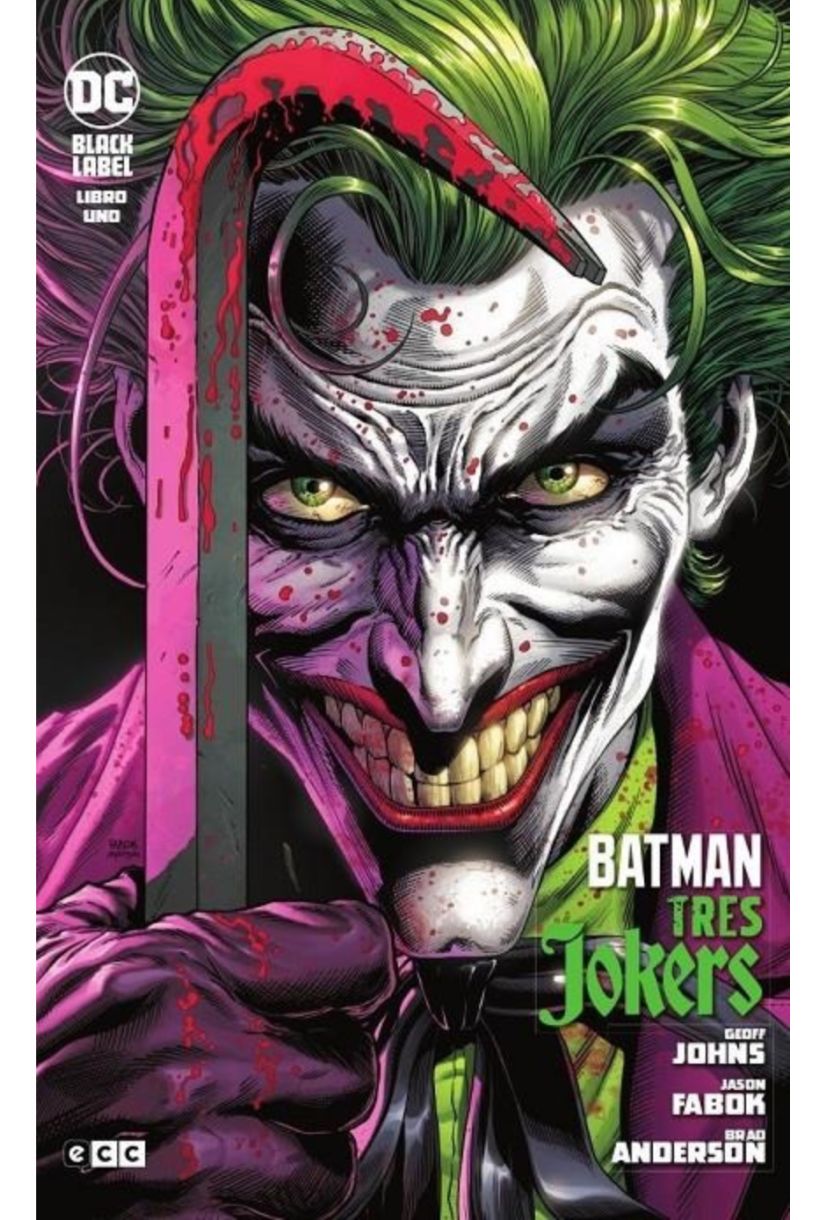 BATMAN, TRES JOKERS EDICIÓN DC BLACK LABEL # 01