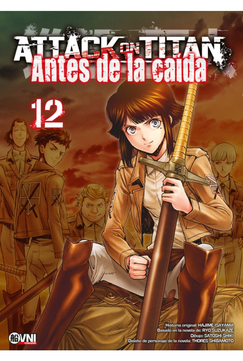 Attack on titan: ANTES DE LA CAÍDA 12