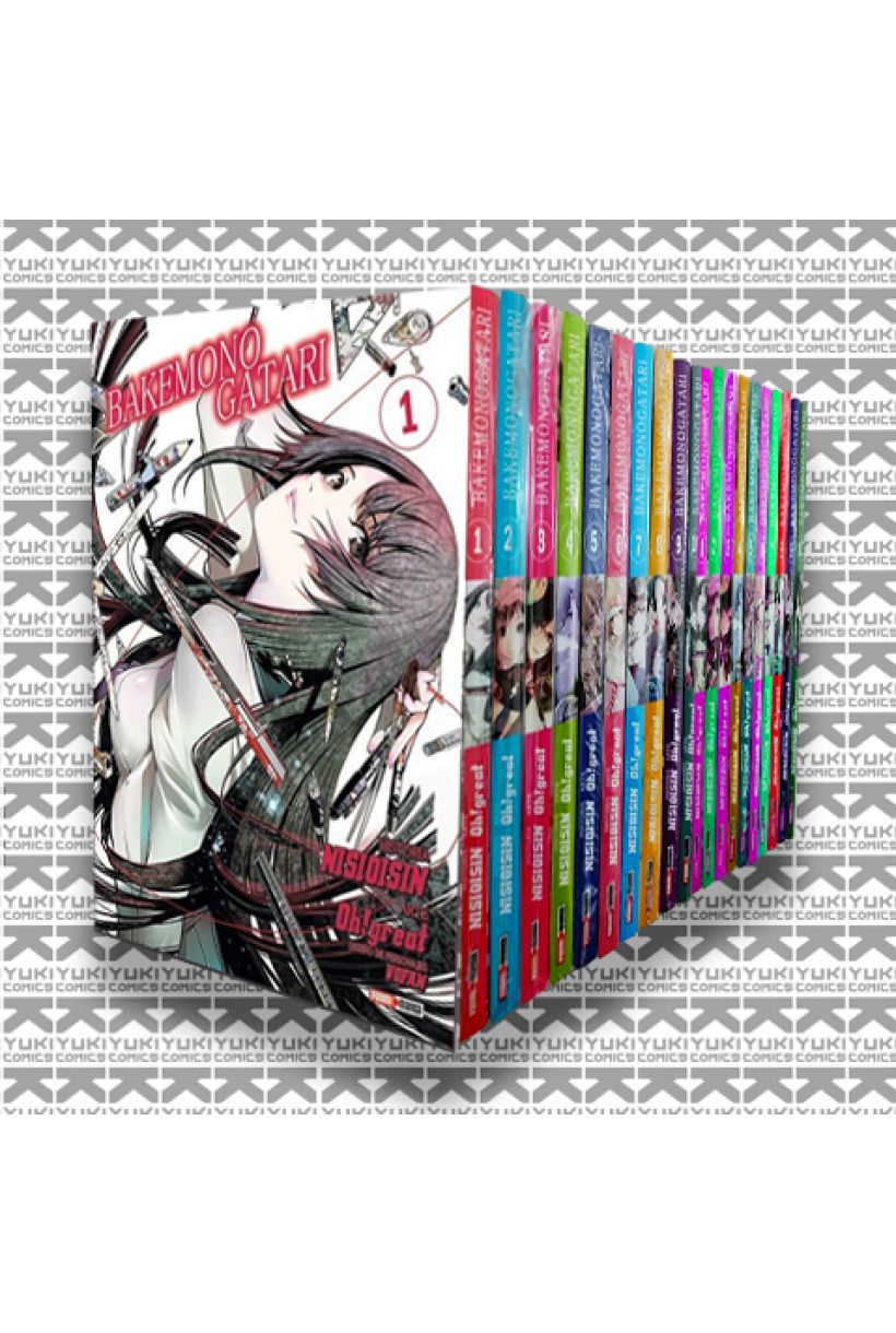 Bakemonogatari (22 tomos)