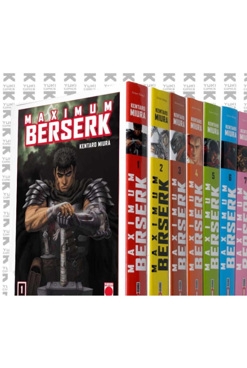 Maximum Berserk (colección completa - 20 tomos)