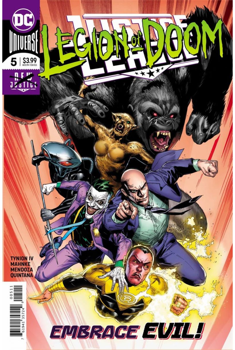 Justice League: Legion of Doom, embrace evil!