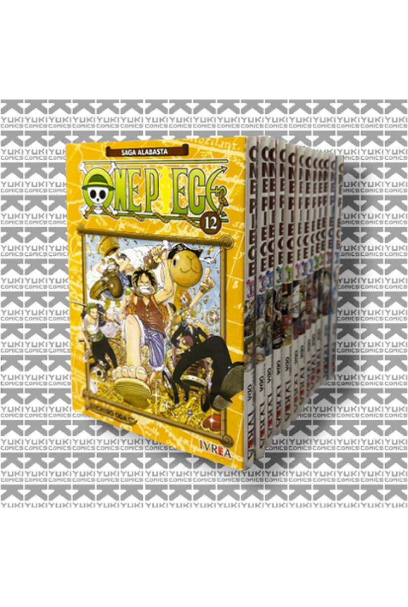 One Piece (2º Arco "Alabasta" completo - 12 tomos)