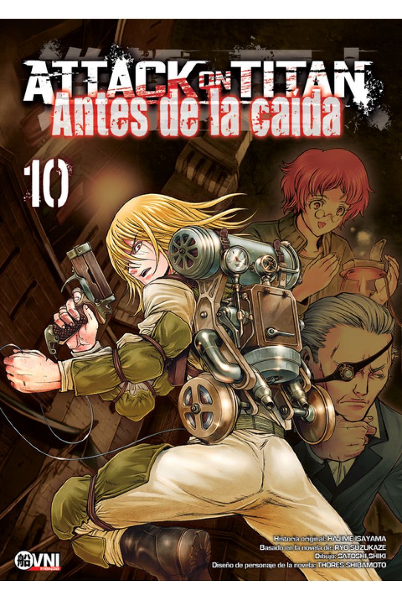 Attack on titan: ANTES DE LA CAÍDA 10