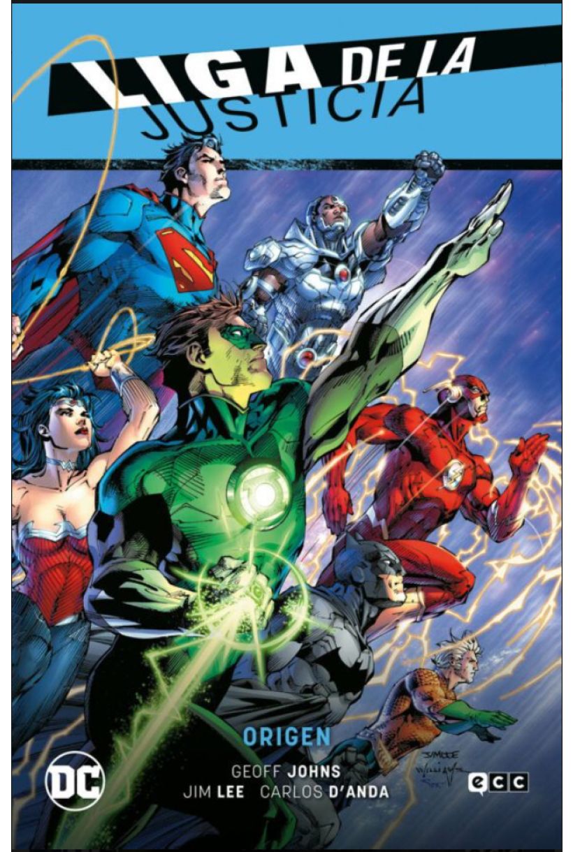 LIGA DE LA JUSTICIA VOL. 01: ORIGEN (LJ SAGA NUEVO UNIVERSO DC PARTE 1)
