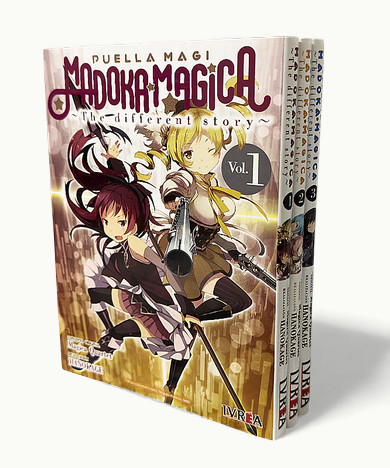 Madoka Mágica The Different Story (serie completa 3 tomos)