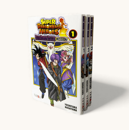 Super Dragon Ball Heroes: Dark Demon Realm Mission! (serie completa - 3 tomos)
