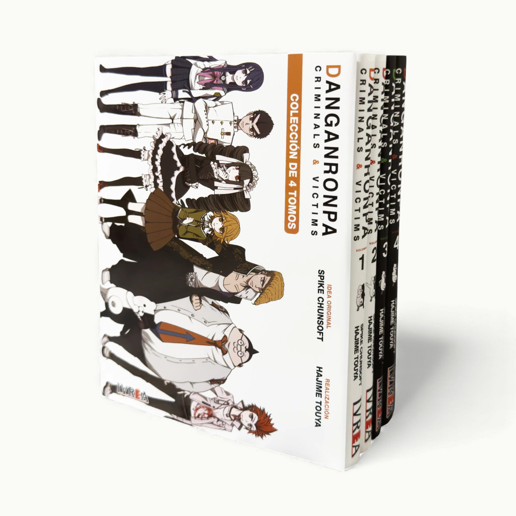 Danganronpa: Criminals and victims (pack serie completa - 4 tomos)