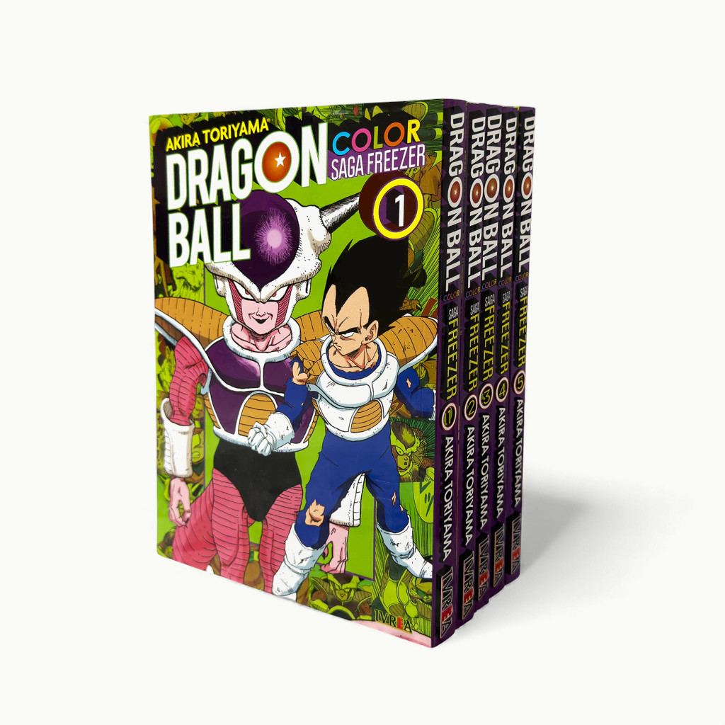Dragon Ball Color - Saga Freezer (serie completa 5 tomos)