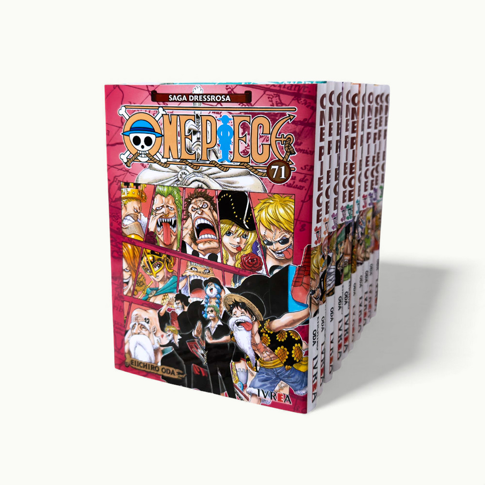 One Piece (9º Arco "Dressrosa"completo - 10 tomos)