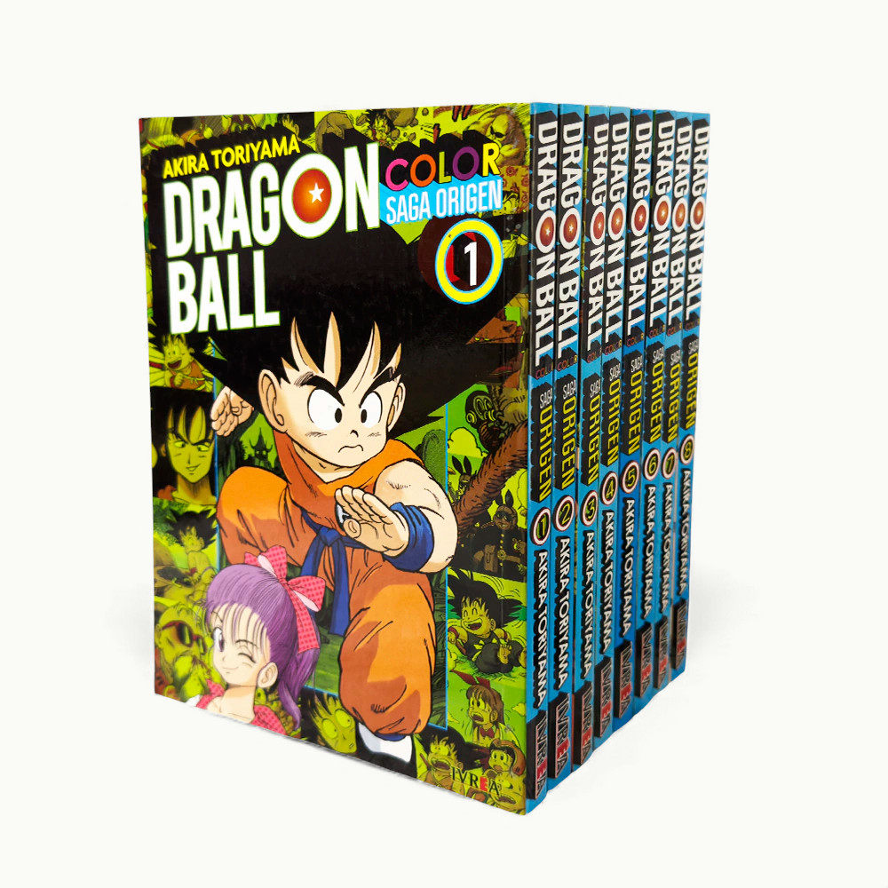Dragon Ball Color - Saga origen (serie completa ocho tomos)