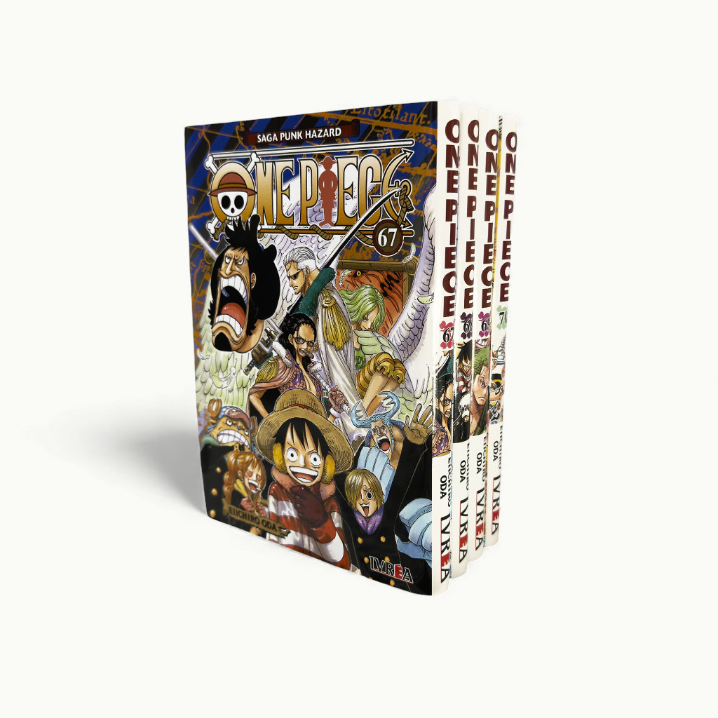 One Piece (8º Arco "Punk Harzard"completo - 4 tomos)
