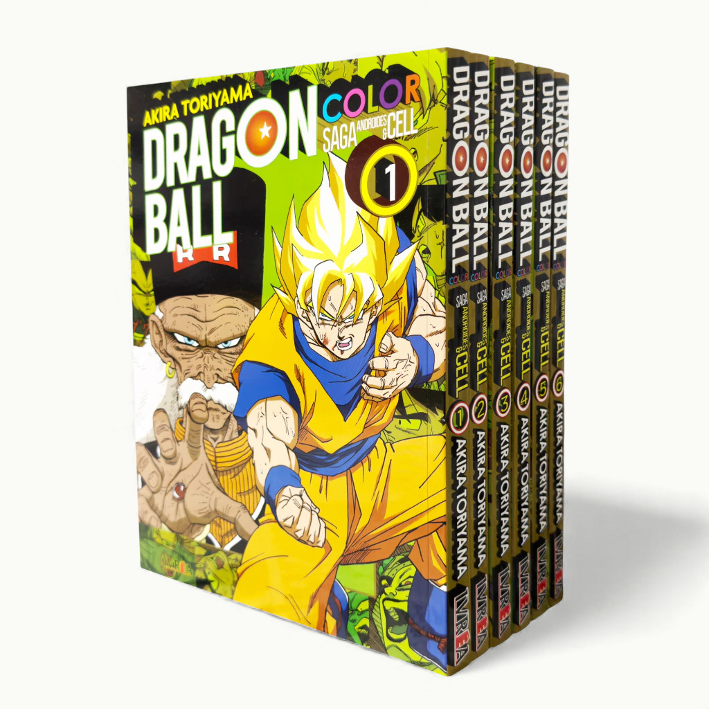 Dragon Ball Color - Saga Androides & Cell (serie completa 6 tomos)