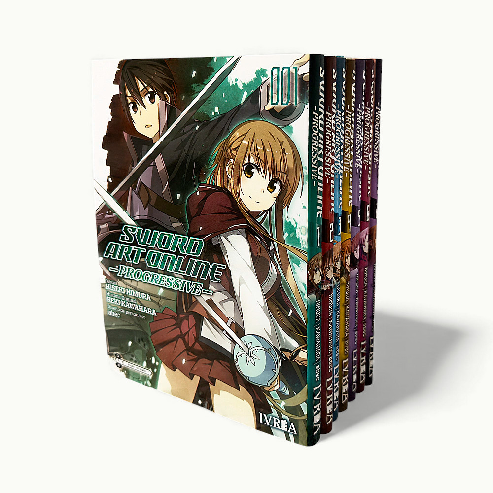 Sword Art online: progressive (serie completa - 7 tomos)
