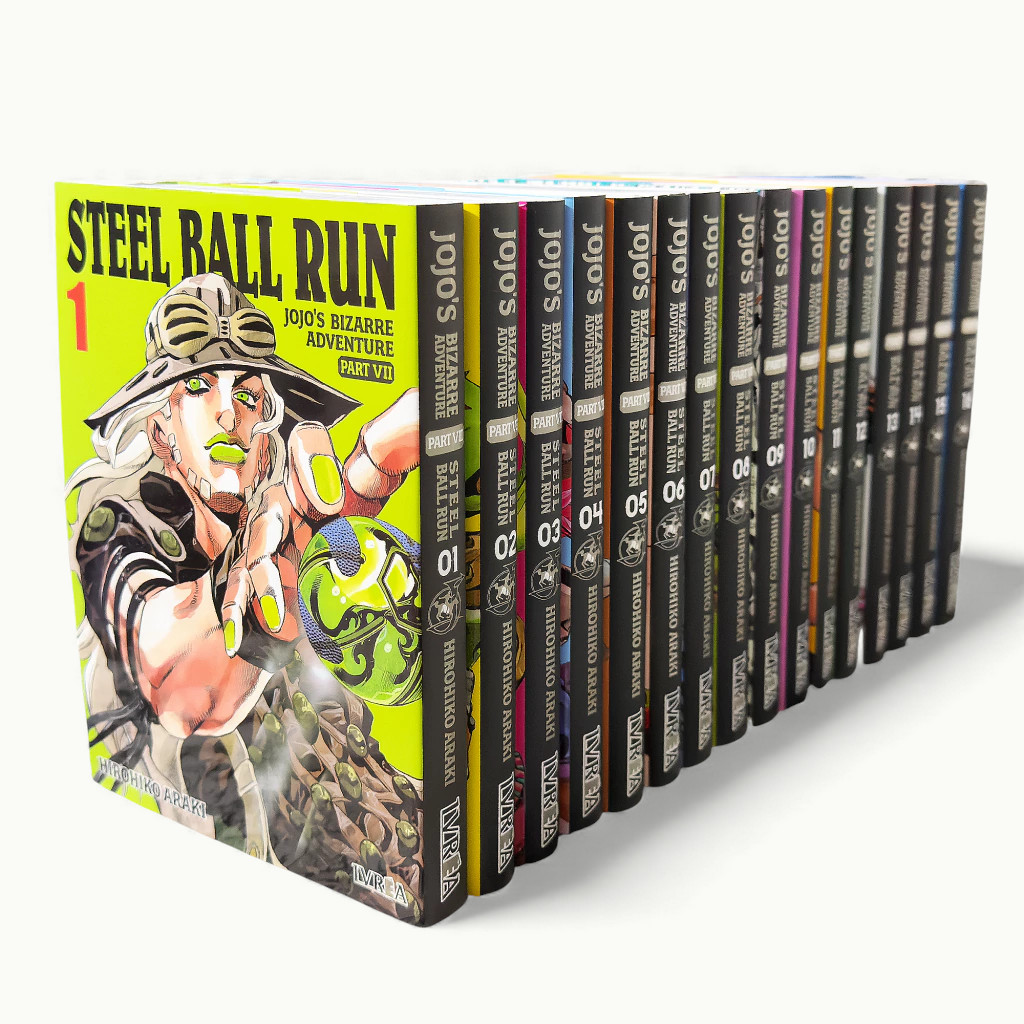 JOJO'S Bizarre Adventure Part VII: Steel Ball Run (serie completa - 16 tomos)