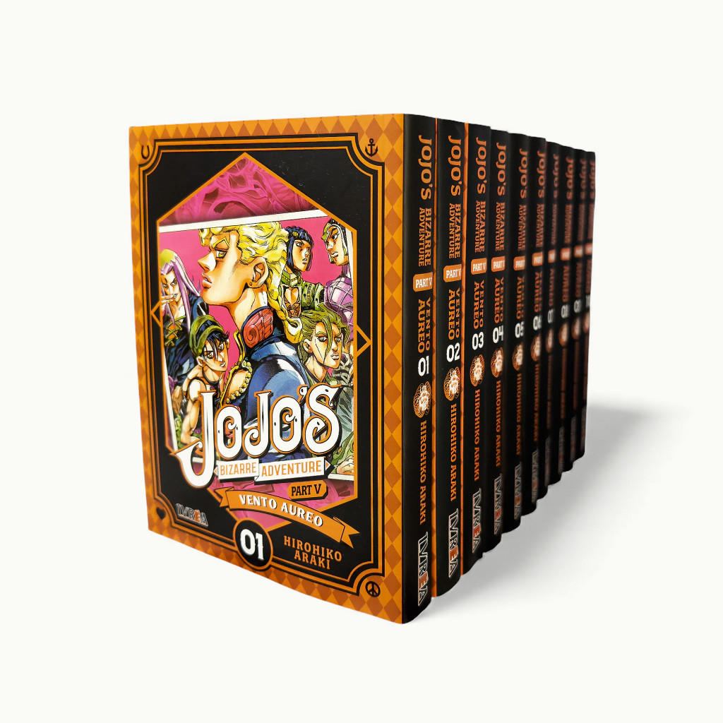 JOJO'S Bizarre Adventure Part V: Vento Aureo (serie completa - 10 tomos)